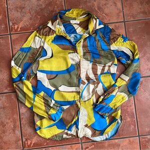 Retro 1970s Inspired Blouse